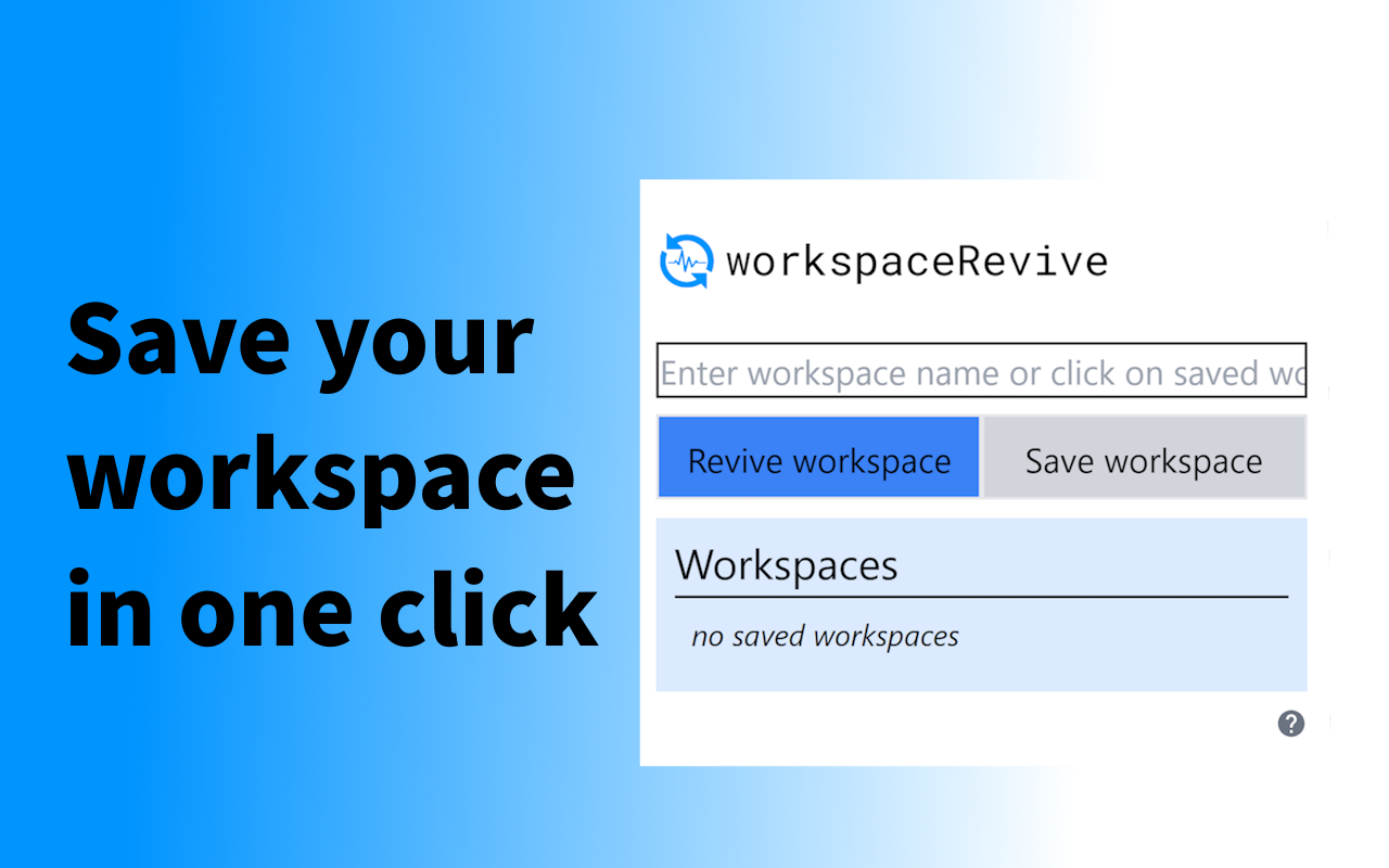 Image for Workspace Revive project